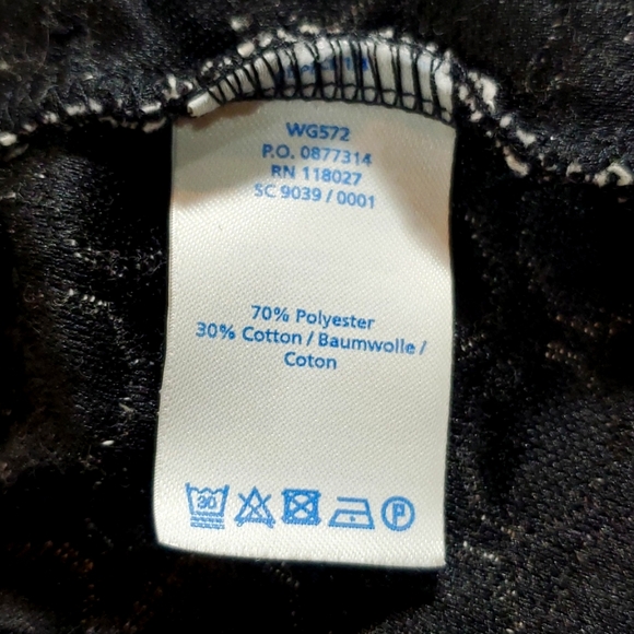 BODEN S BLACK POKODOT PLEATED A- LINE MINI SKIRT - Picture 3 of 3